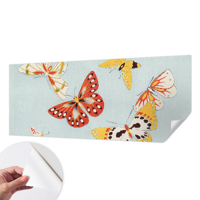 Motivtapete fürs Wohnzimmer Künstlerische Schmetterlinge