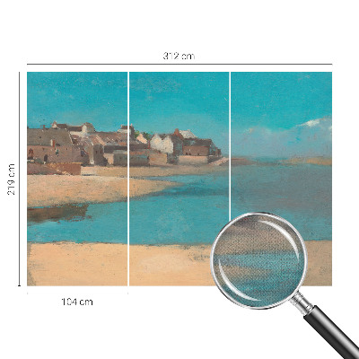 Fototapete nach Maß Ein ruhiges Dorf