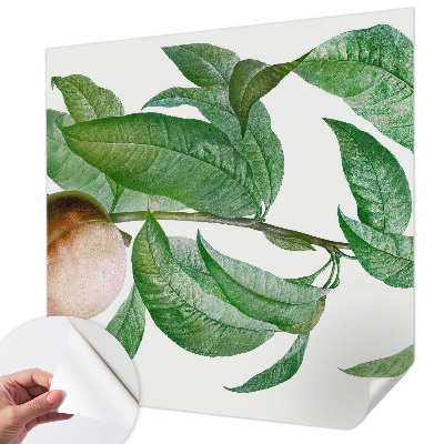 Hochwertige Bildtapete Reifer Pfirsich