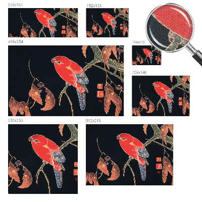 Motivtapete fürs Wohnzimmer Exotischer Vogel