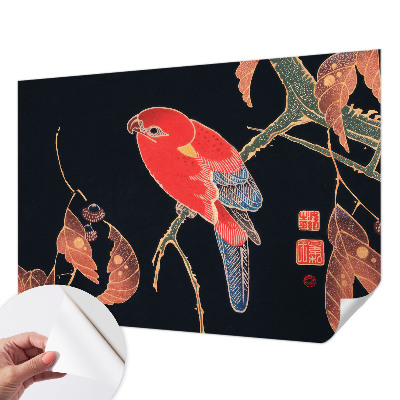 Motivtapete fürs Wohnzimmer Exotischer Vogel