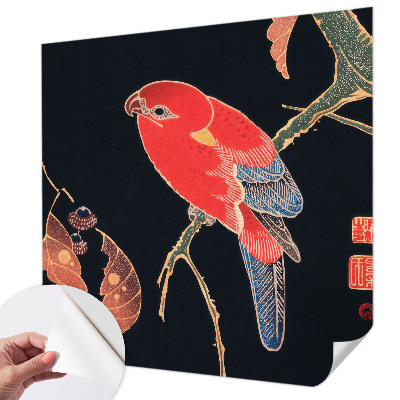 Motivtapete fürs Wohnzimmer Exotischer Vogel