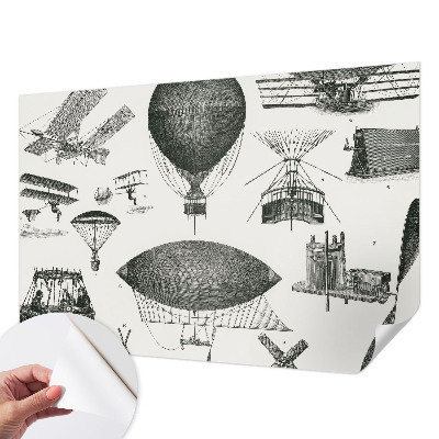 81D-Fototapete fürs Wohnzimmer Geschichte der Luftfahrt