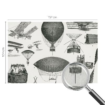 81D-Fototapete fürs Wohnzimmer Geschichte der Luftfahrt