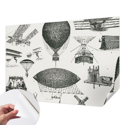 81D-Fototapete fürs Wohnzimmer Geschichte der Luftfahrt