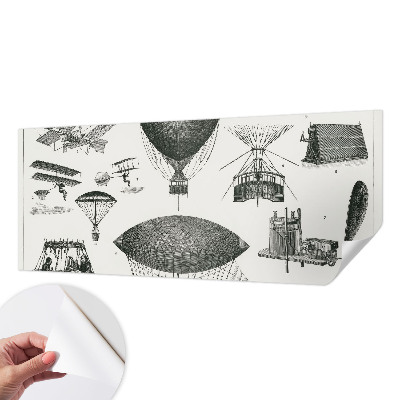 81D-Fototapete fürs Wohnzimmer Geschichte der Luftfahrt