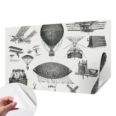 81D-Fototapete fürs Wohnzimmer Geschichte der Luftfahrt