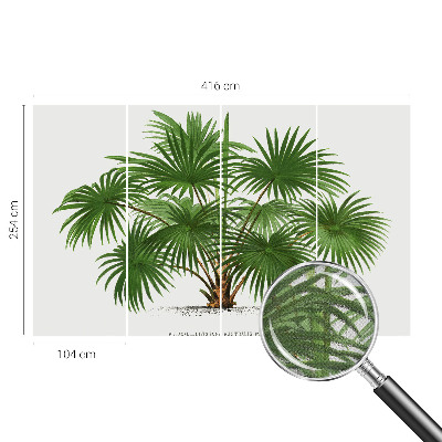 Hochwertige Bildtapete Exotisches Muster