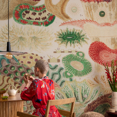 Selbstklebende Fototapete für die Wand Organische Formen