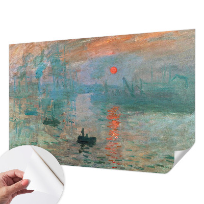 Selbstklebende Fototapete fürs Schlafzimmer mit einer Hafenlandschaft als Motiv