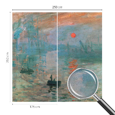Selbstklebende Fototapete fürs Schlafzimmer mit einer Hafenlandschaft als Motiv