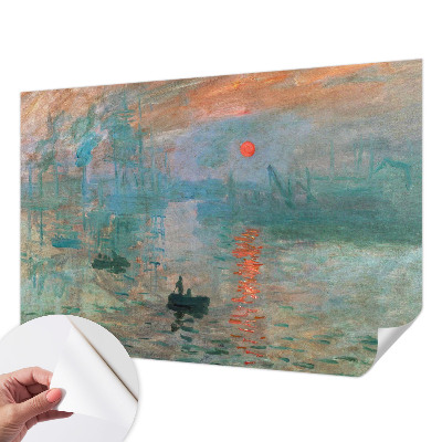 Selbstklebende Fototapete fürs Schlafzimmer mit einer Hafenlandschaft als Motiv