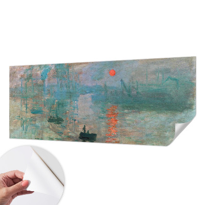 Selbstklebende Fototapete fürs Schlafzimmer mit einer Hafenlandschaft als Motiv