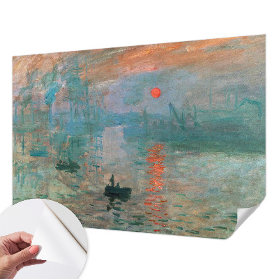 Selbstklebende Fototapete fürs Schlafzimmer mit einer Hafenlandschaft als Motiv