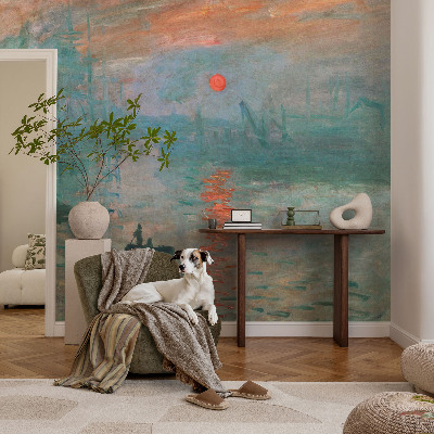 Selbstklebende Fototapete fürs Schlafzimmer mit einer Hafenlandschaft als Motiv