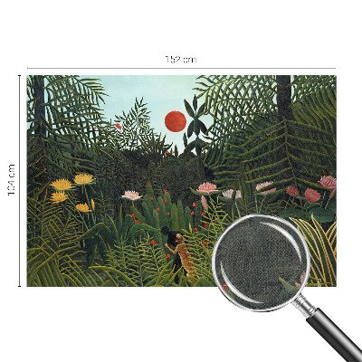 Fototapete in 3D-Optik Exotische Landschaft