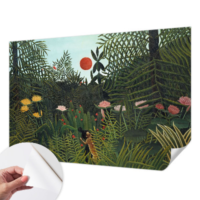 Fototapete in 3D-Optik Exotische Landschaft