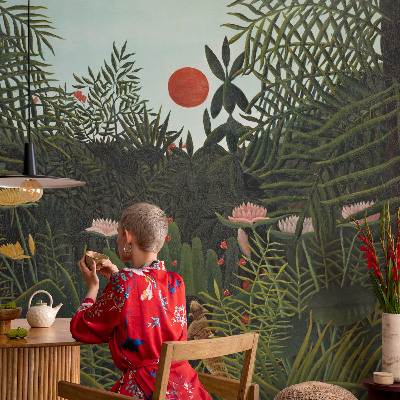 Fototapete in 3D-Optik Exotische Landschaft