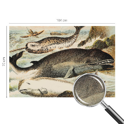 Selbstklebende Fototapete für die Wand Meeresriesen