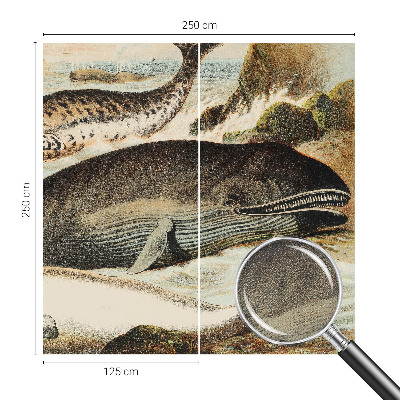 Selbstklebende Fototapete für die Wand Meeresriesen