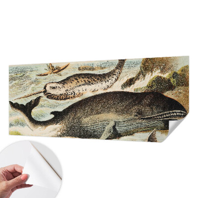 Selbstklebende Fototapete für die Wand Meeresriesen