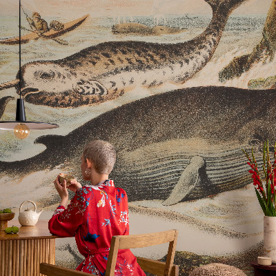 Selbstklebende Fototapete für die Wand Meeresriesen