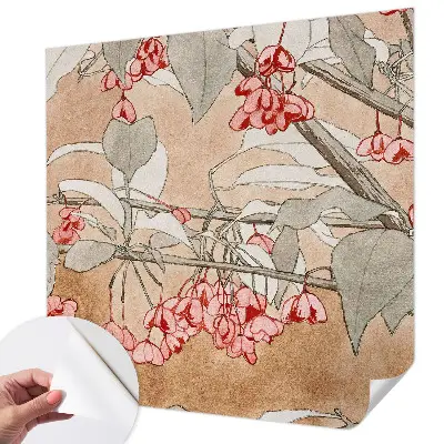 Selbstklebende Fototapete mit floraler Harmonie als Motiv
