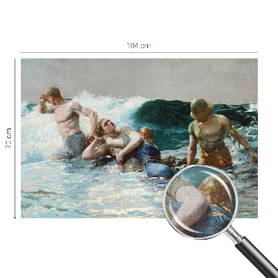 Fototapete in 3D-Optik Seekrieg