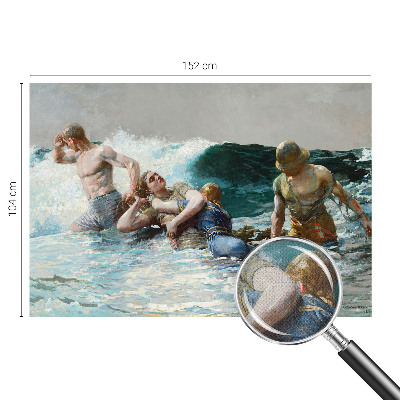 Fototapete in 3D-Optik Seekrieg