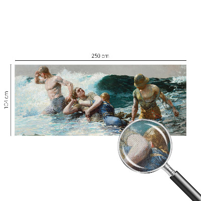 Fototapete in 3D-Optik Seekrieg