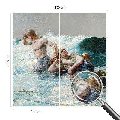 Fototapete in 3D-Optik Seekrieg