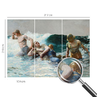 Fototapete in 3D-Optik Seekrieg