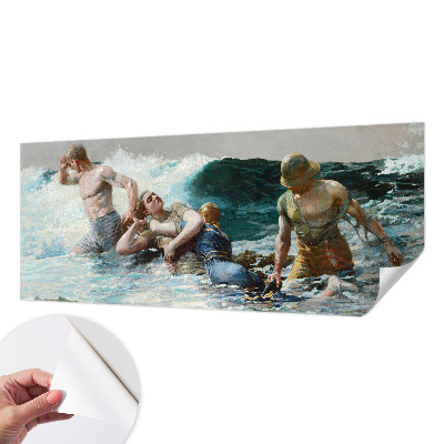 Fototapete in 3D-Optik Seekrieg