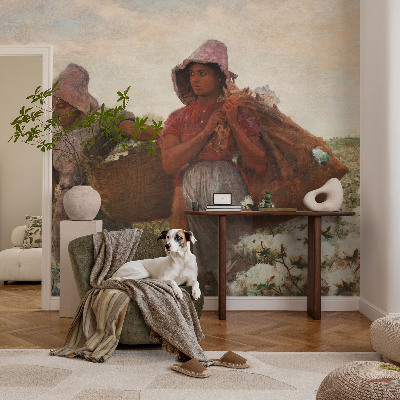 83D-Fototapete fürs Wohnzimmer mit Motiv 
