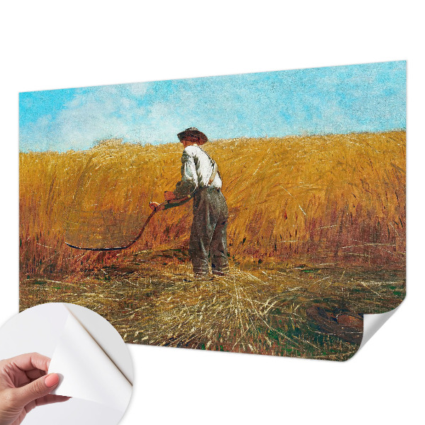 83D-Fototapete fürs Schlafzimmer Ernte in der Sonne