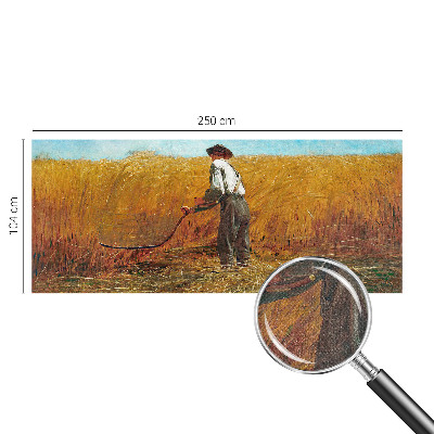 83D-Fototapete fürs Schlafzimmer Ernte in der Sonne