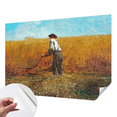 83D-Fototapete fürs Schlafzimmer Ernte in der Sonne