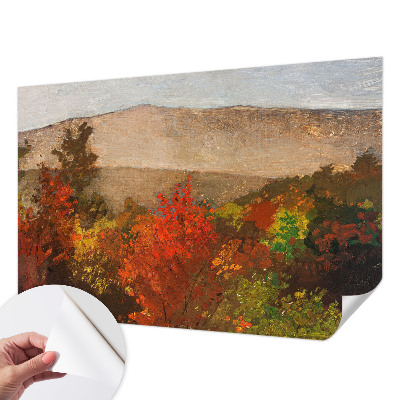 Fototapete nach Maß mit einem herbstlichen Panorama