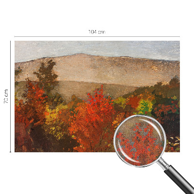 Fototapete nach Maß mit einem herbstlichen Panorama