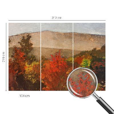 Fototapete nach Maß mit einem herbstlichen Panorama