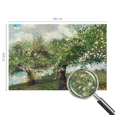 Motivtapete nach Maß Frühlingsszene