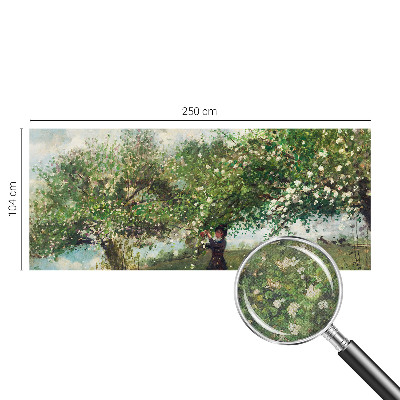 Motivtapete nach Maß Frühlingsszene