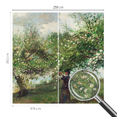 Motivtapete nach Maß Frühlingsszene