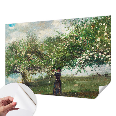 Motivtapete nach Maß Frühlingsszene