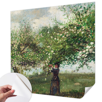 Motivtapete nach Maß Frühlingsszene