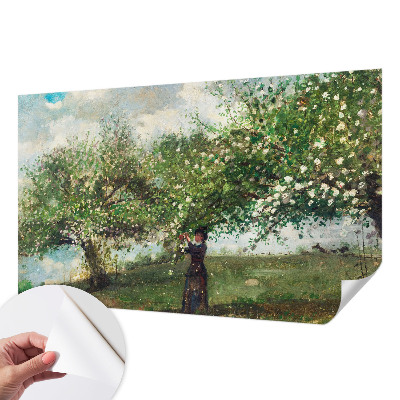 Motivtapete nach Maß Frühlingsszene