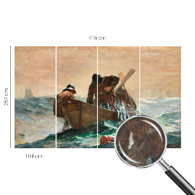 Motivtapete fürs Wohnzimmer Seeabenteuer