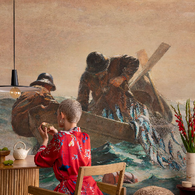 Motivtapete fürs Wohnzimmer Seeabenteuer