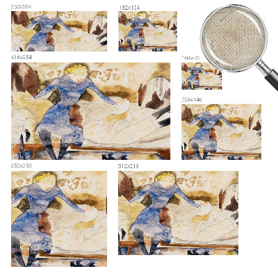 Hochwertige Bildtapete Feministischer Frieden