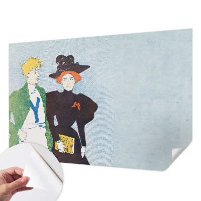 Selbstklebende Fototapete für die Wand Retro-Stil